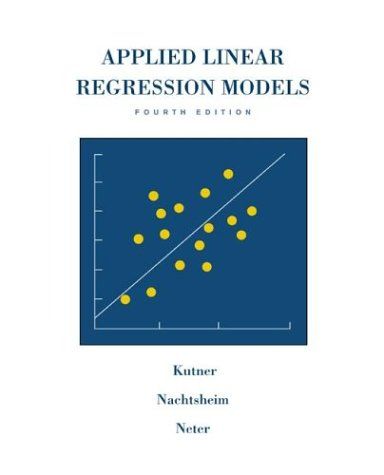 Applied linear regression models cover