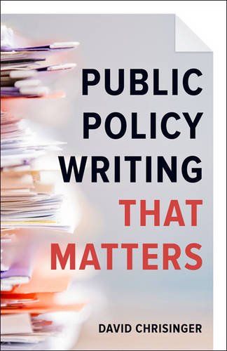 Public Policy Writing That Matters cover