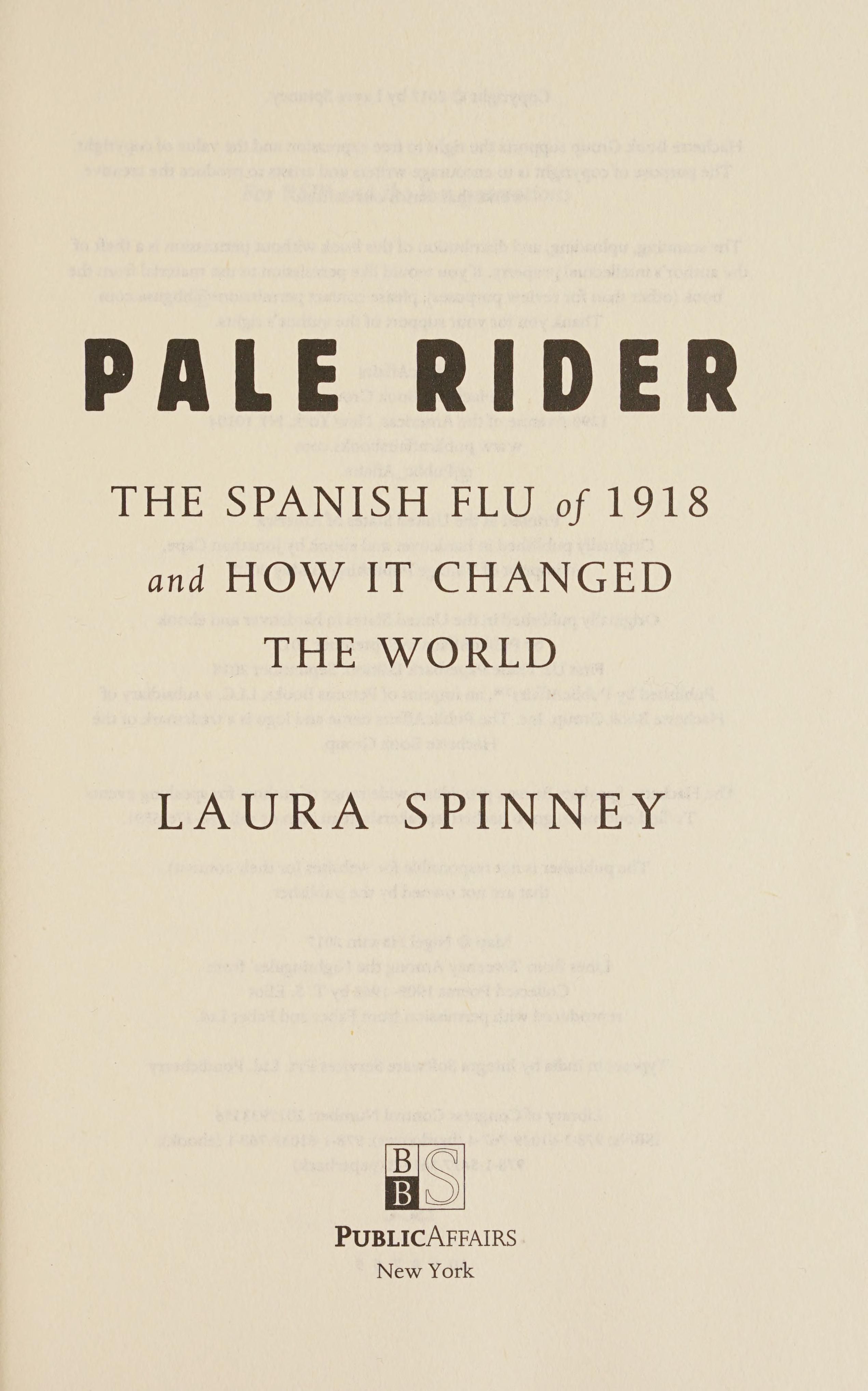 Pale rider cover