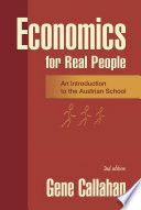 Economics for Real People cover