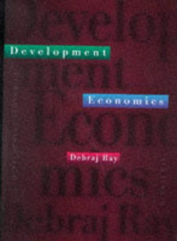Development Economics cover