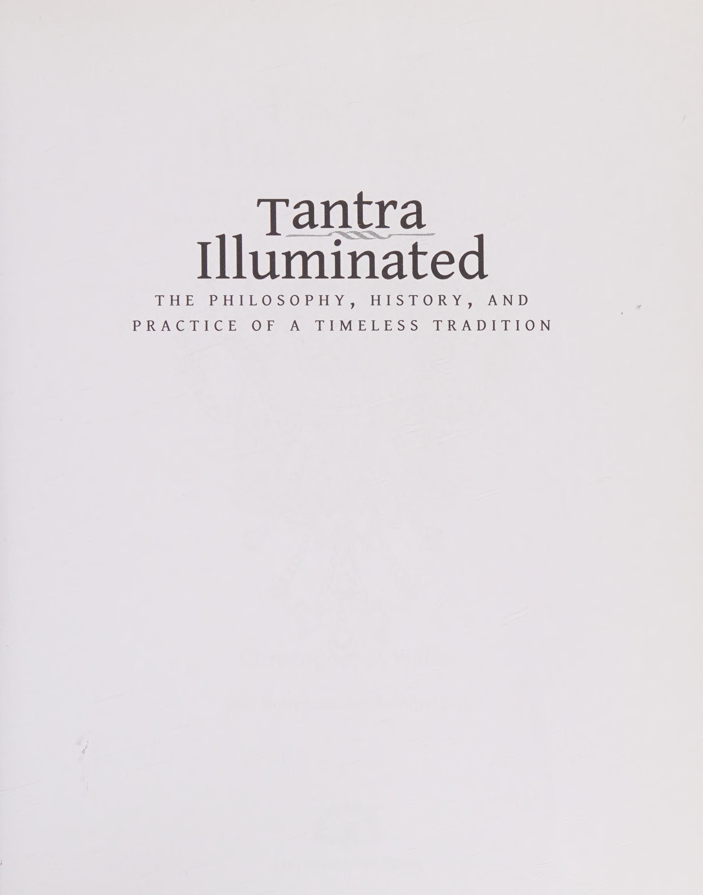 Tantra Illuminated cover