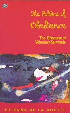 Le discours de la servitude volontaire cover