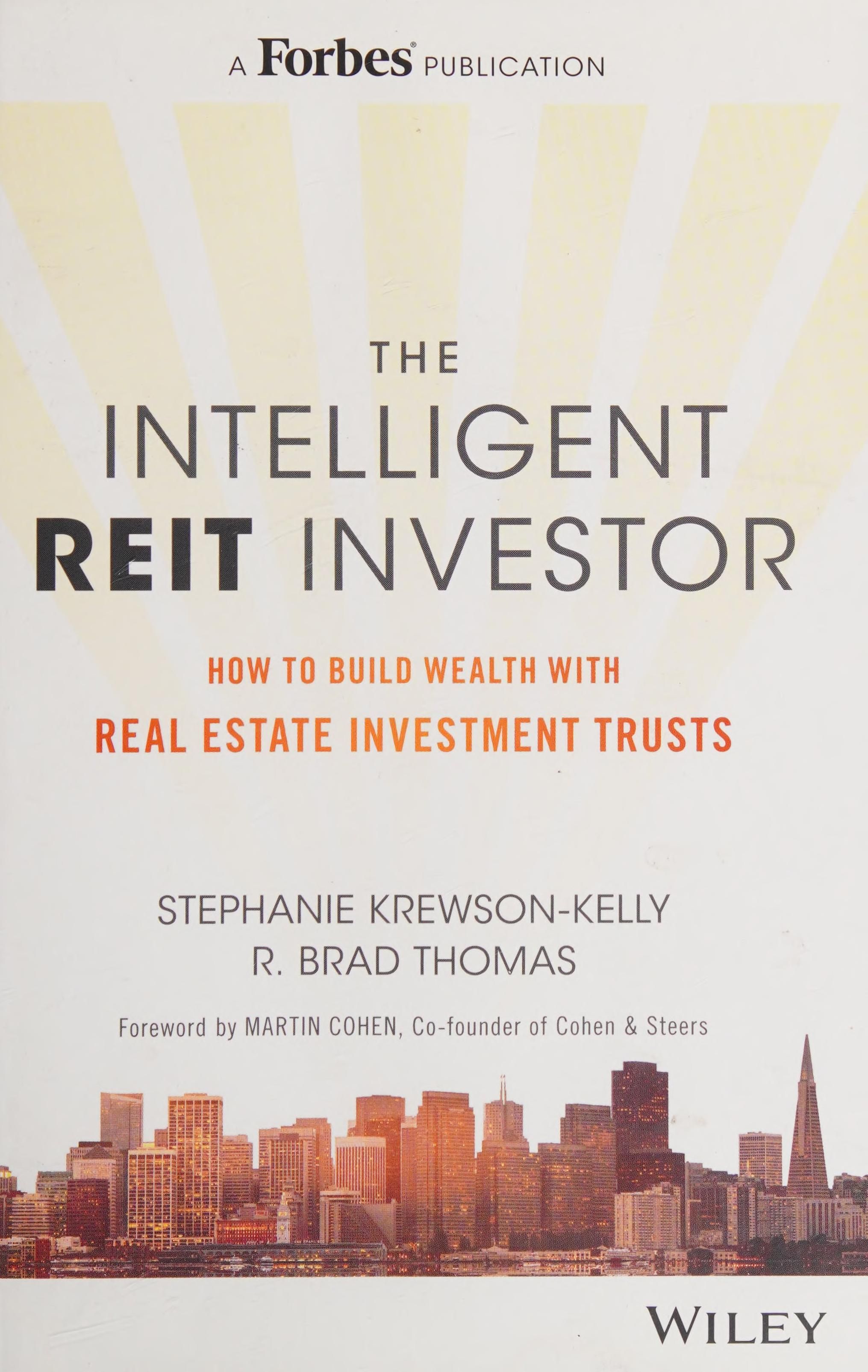 The intelligent REIT investor cover
