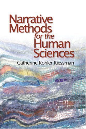 Narrative methods for the human sciences cover