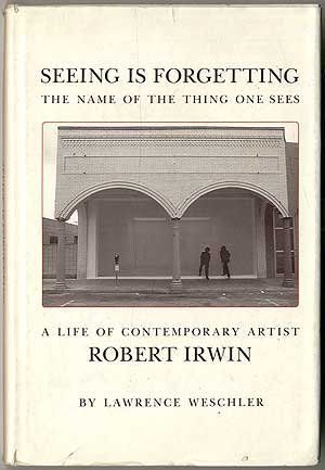 Seeing is forgetting the name of the thing one sees cover