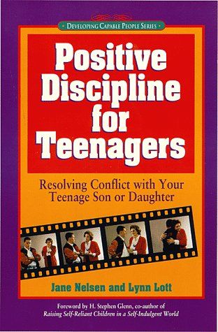 Positive discipline for teenagers cover