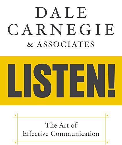 Dale Carnegie & Associates' Listen! cover