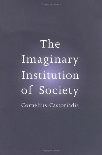 Institution imaginaire de la société cover