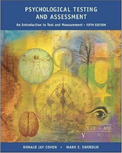 Psychological testing and assessment cover