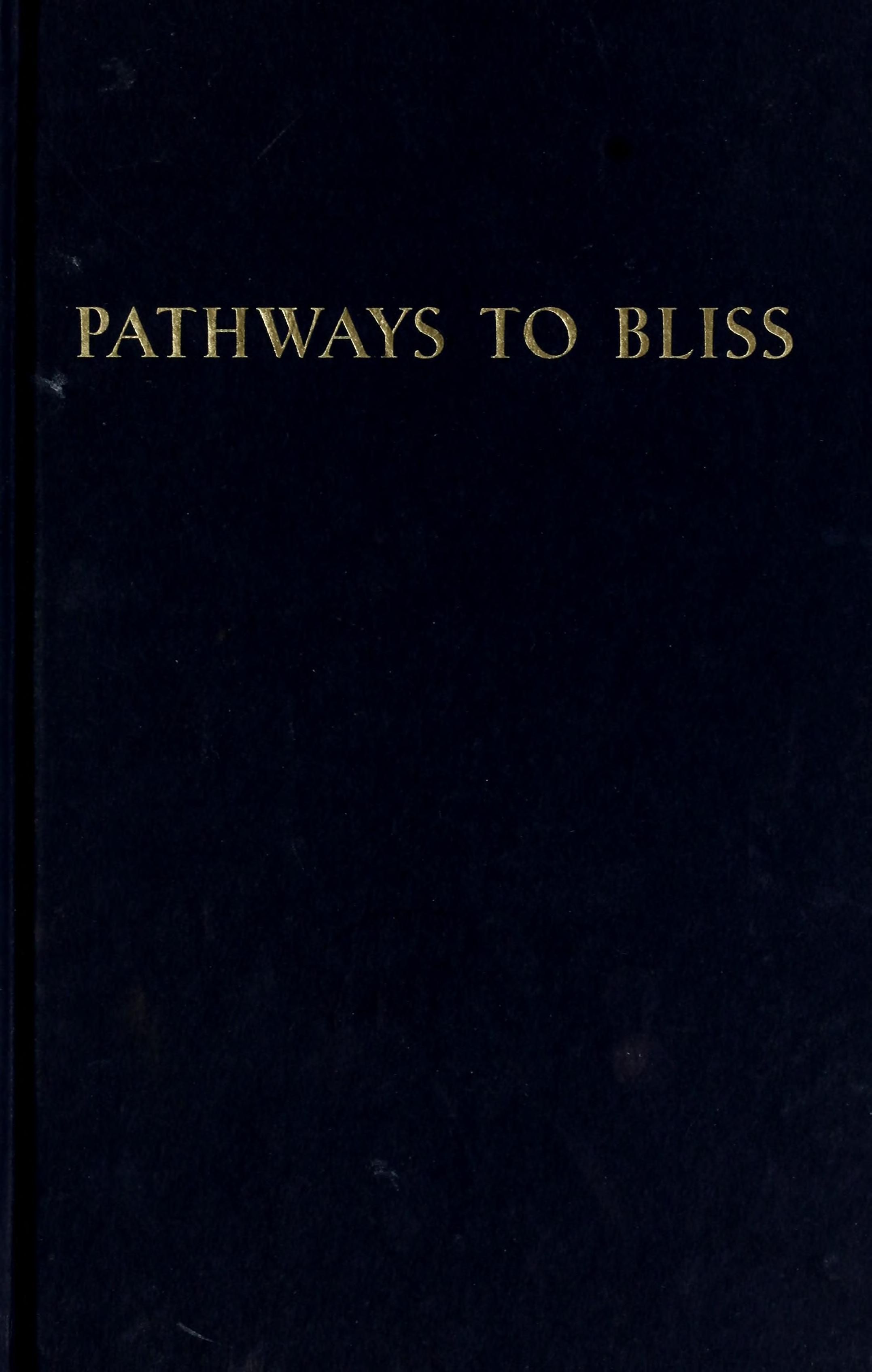 Pathways to bliss cover