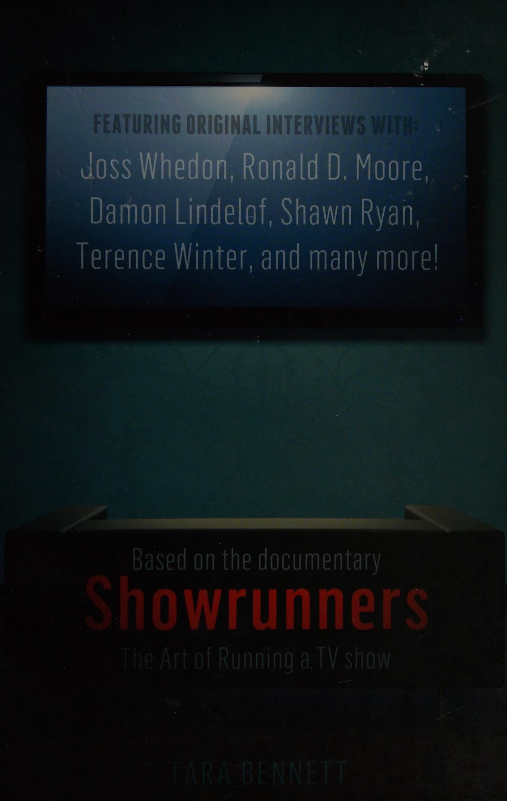 The official companion to the documentary Showrunners cover