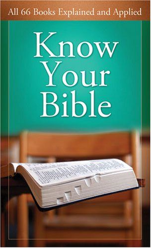 Know Your Bible cover