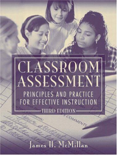 Classroom Assessment cover