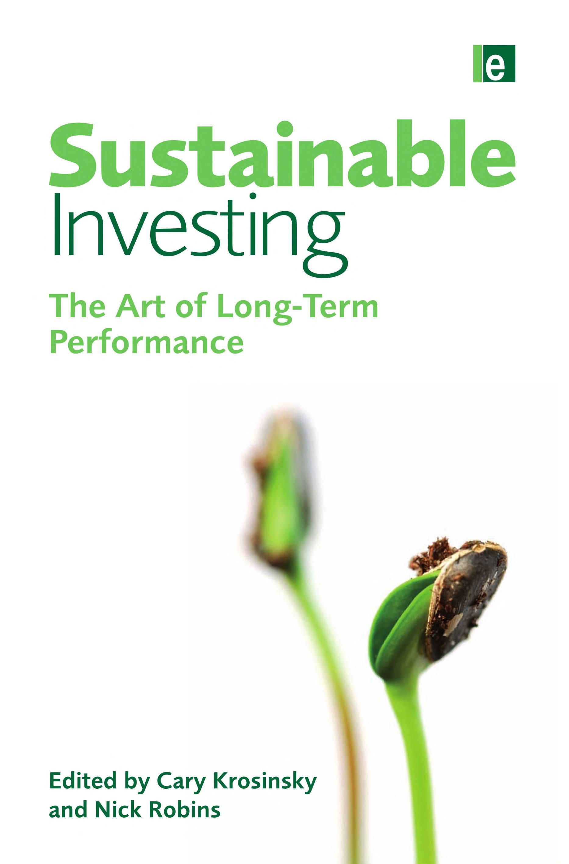 Sustainable investing cover
