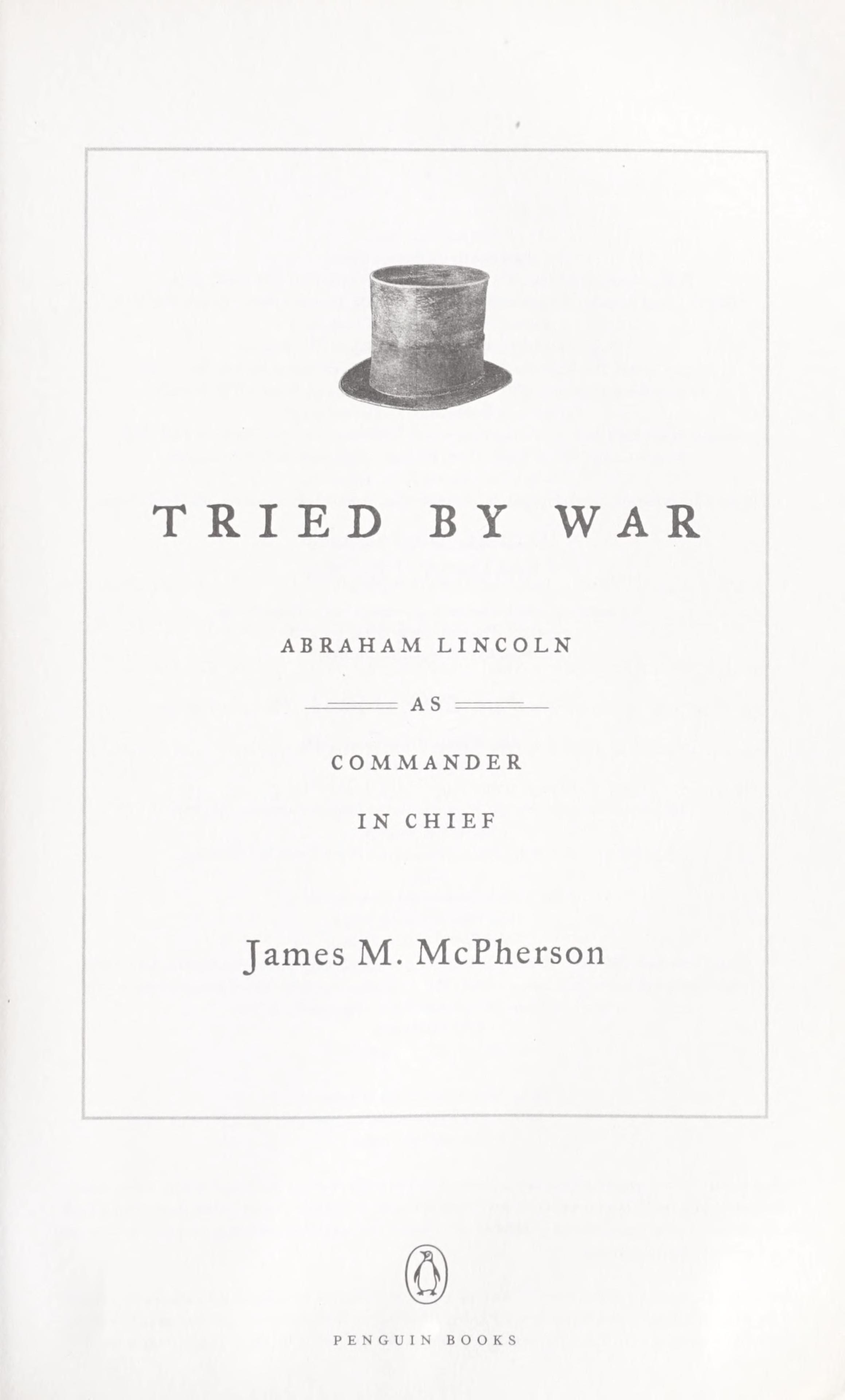 Tried by War cover