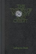 The theory of money and credit cover
