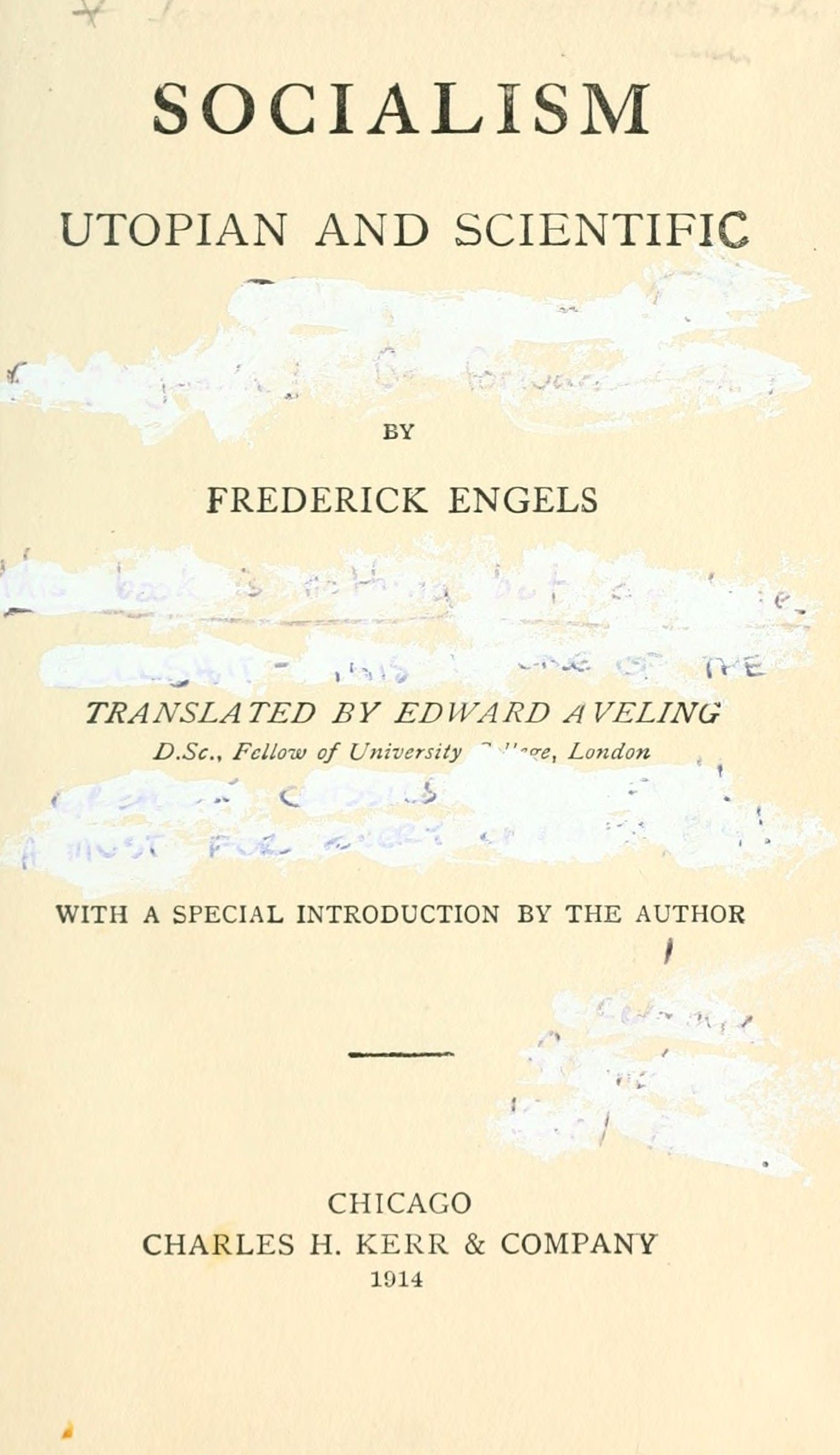 Die Entwicklung des Sozialismus von der Utopie zur Wissenschaft cover