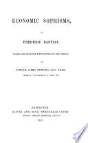 Economic Sophisms cover