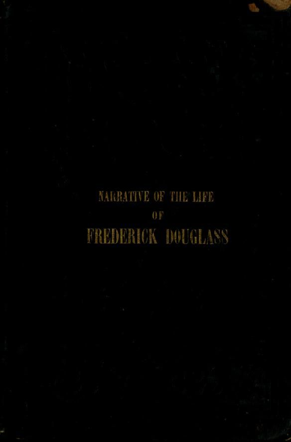 Narrative of the life of Frederick Douglass cover