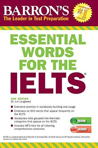 Essential Words for the IELTS with MP3 CD, 2nd Edition (Barron's Essential Words for the Ielts (W/CD)) cover
