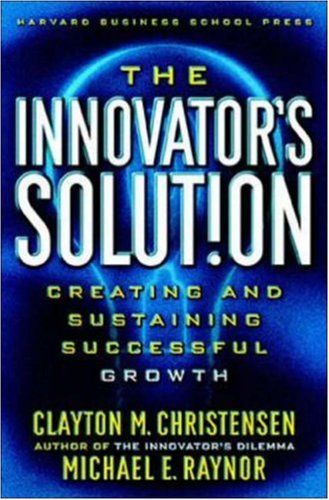 The Innovator's Solution cover