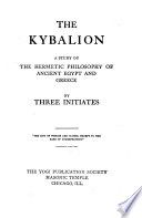 The Kybalion cover