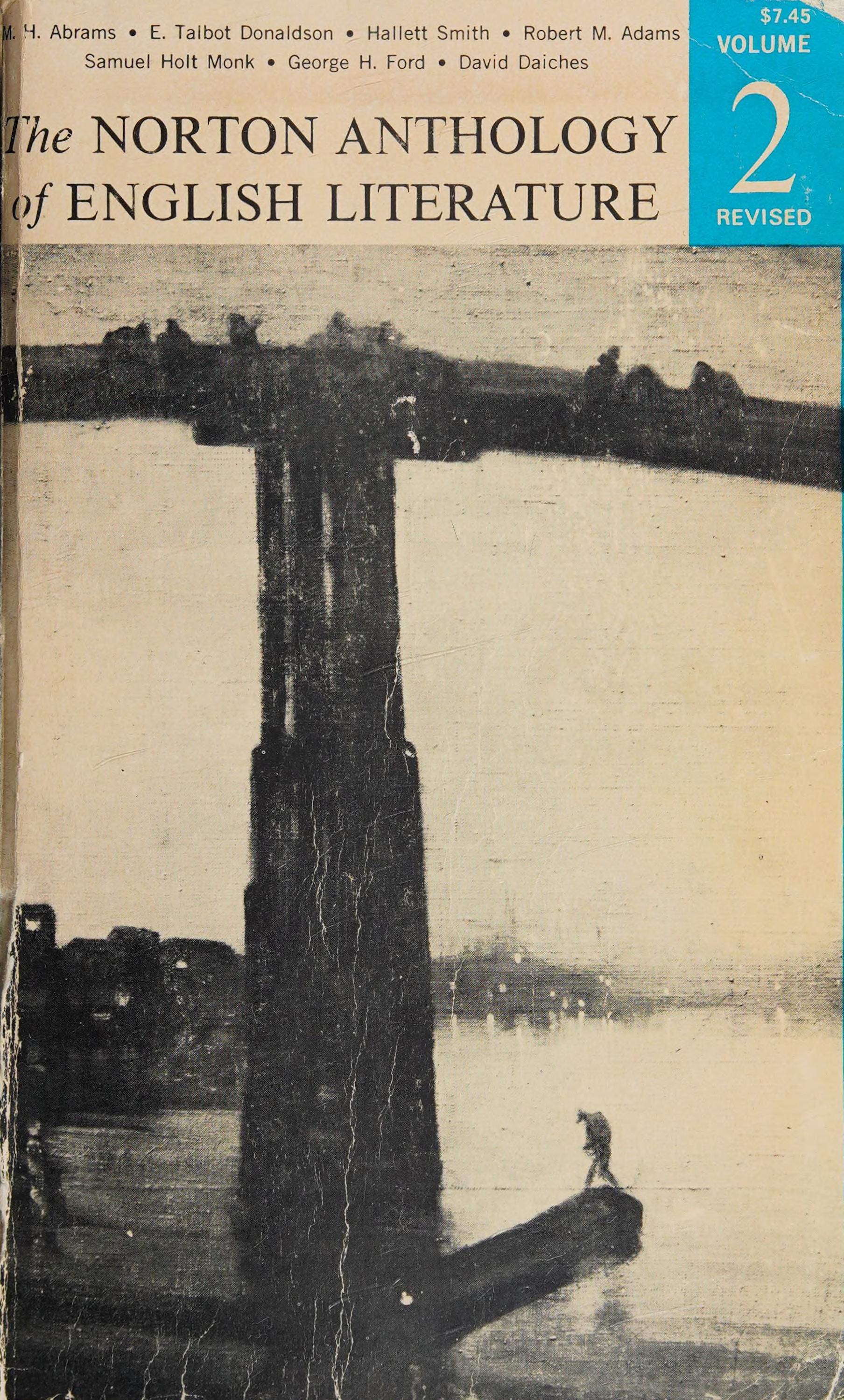 The Norton Anthology of English Literature cover