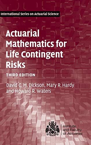 Actuarial Mathematics for Life Contingent Risks 封面