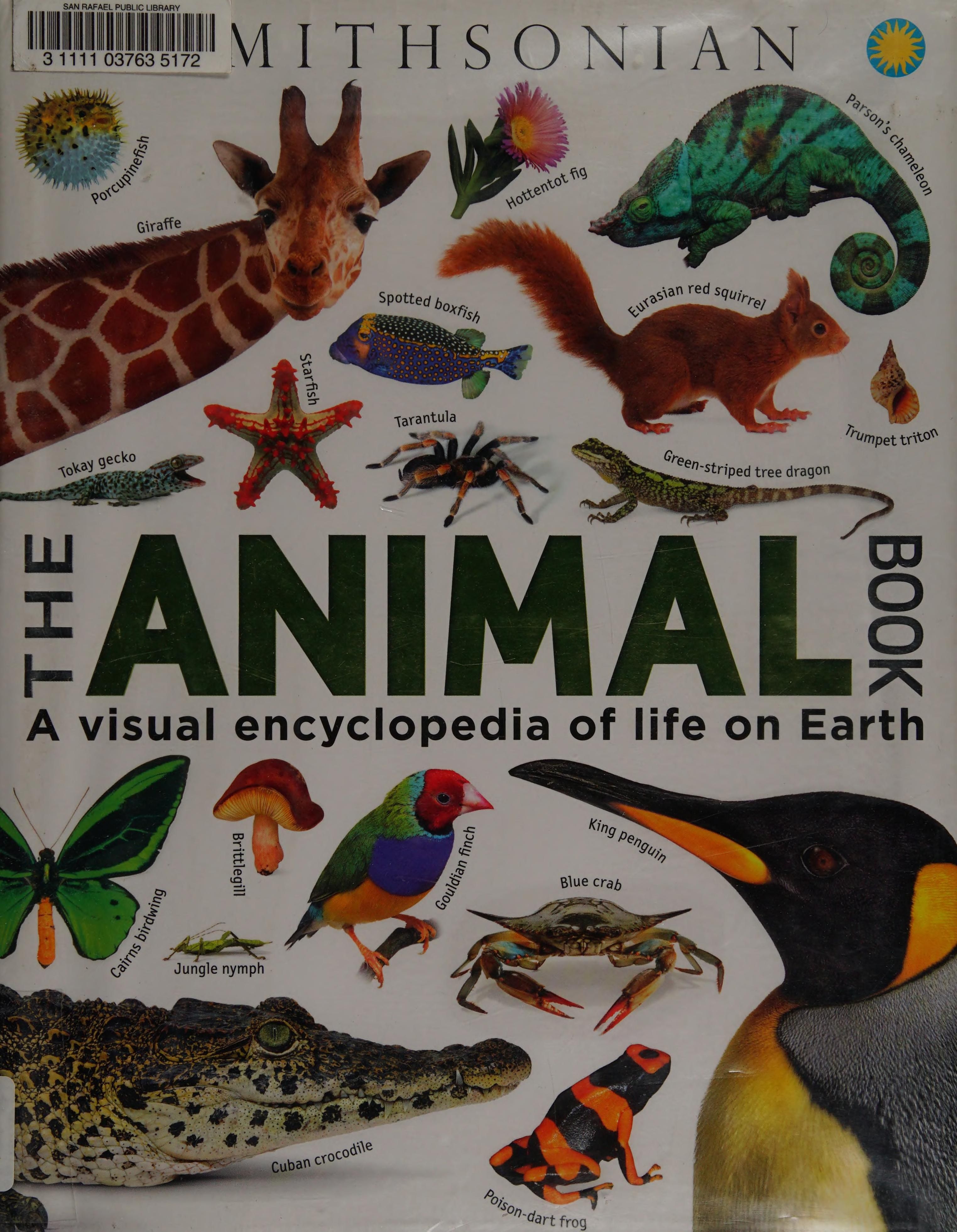 The animal book cover