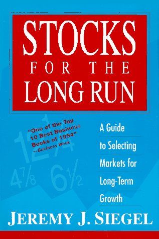 Stocks for the long run cover