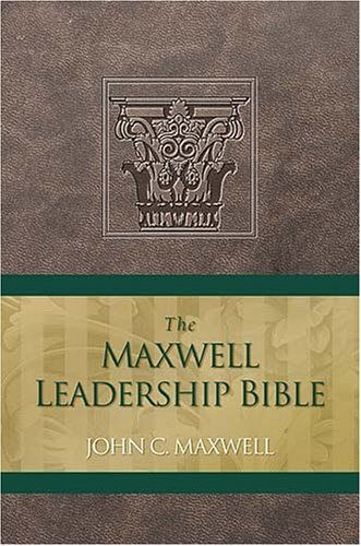 The Maxwell Leadership Bible cover