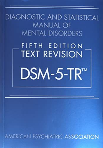 Diagnostic and Statistical Manual of Mental Disorders, Fifth Edition, Text Revision (DSM-5-TR(tm)) cover