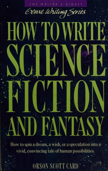 How to Write Science Fiction & Fantasy 封面
