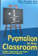 Pygmalion à l'école cover