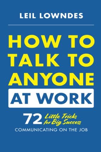 How to talk to anyone at work 封面
