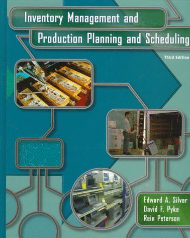 Inventory management and production planning and scheduling cover