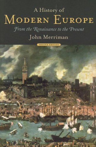 A history of modern Europe cover