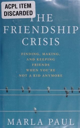 The Friendship Crisis cover