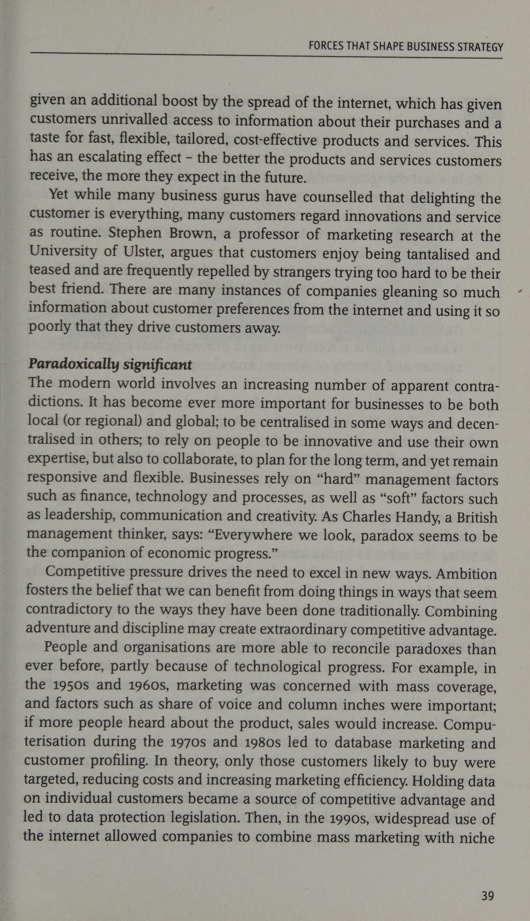 Business strategy cover