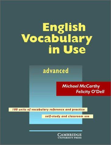 English vocabulary in use cover