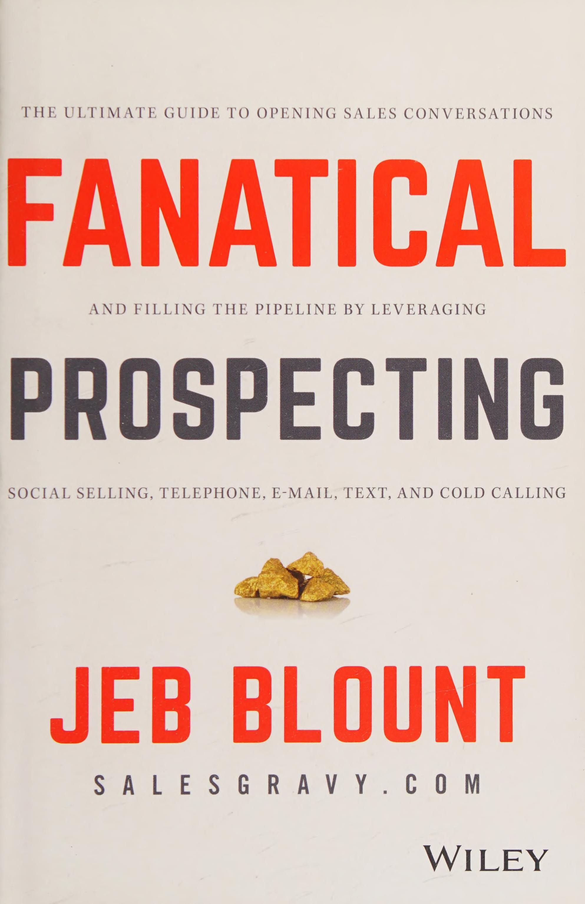 Fanatical prospecting cover