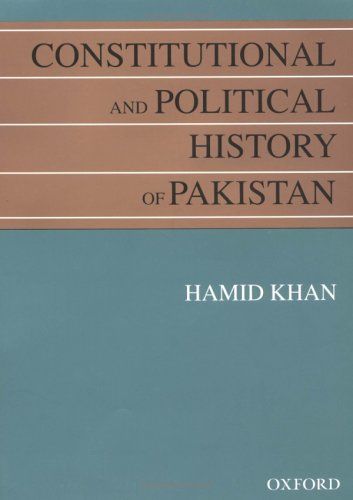 Constitutional and political history of Pakistan 封面