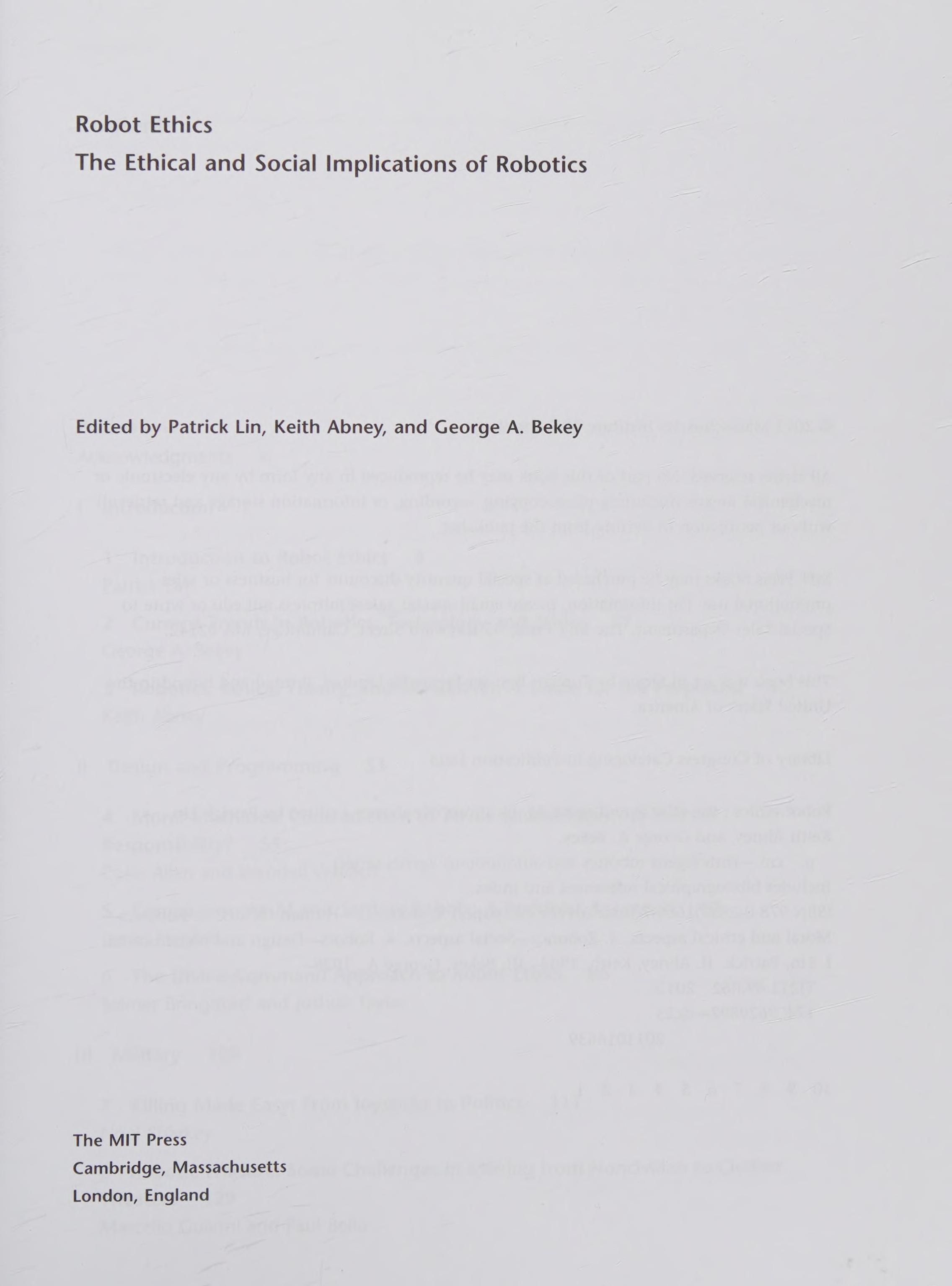 Robot ethics cover