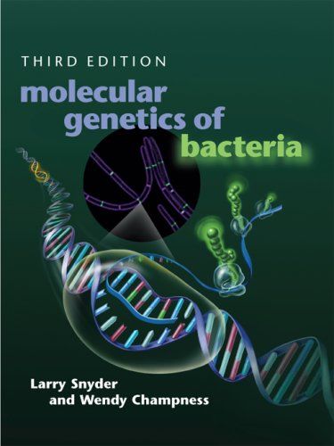 Molecular genetics of bacteria cover