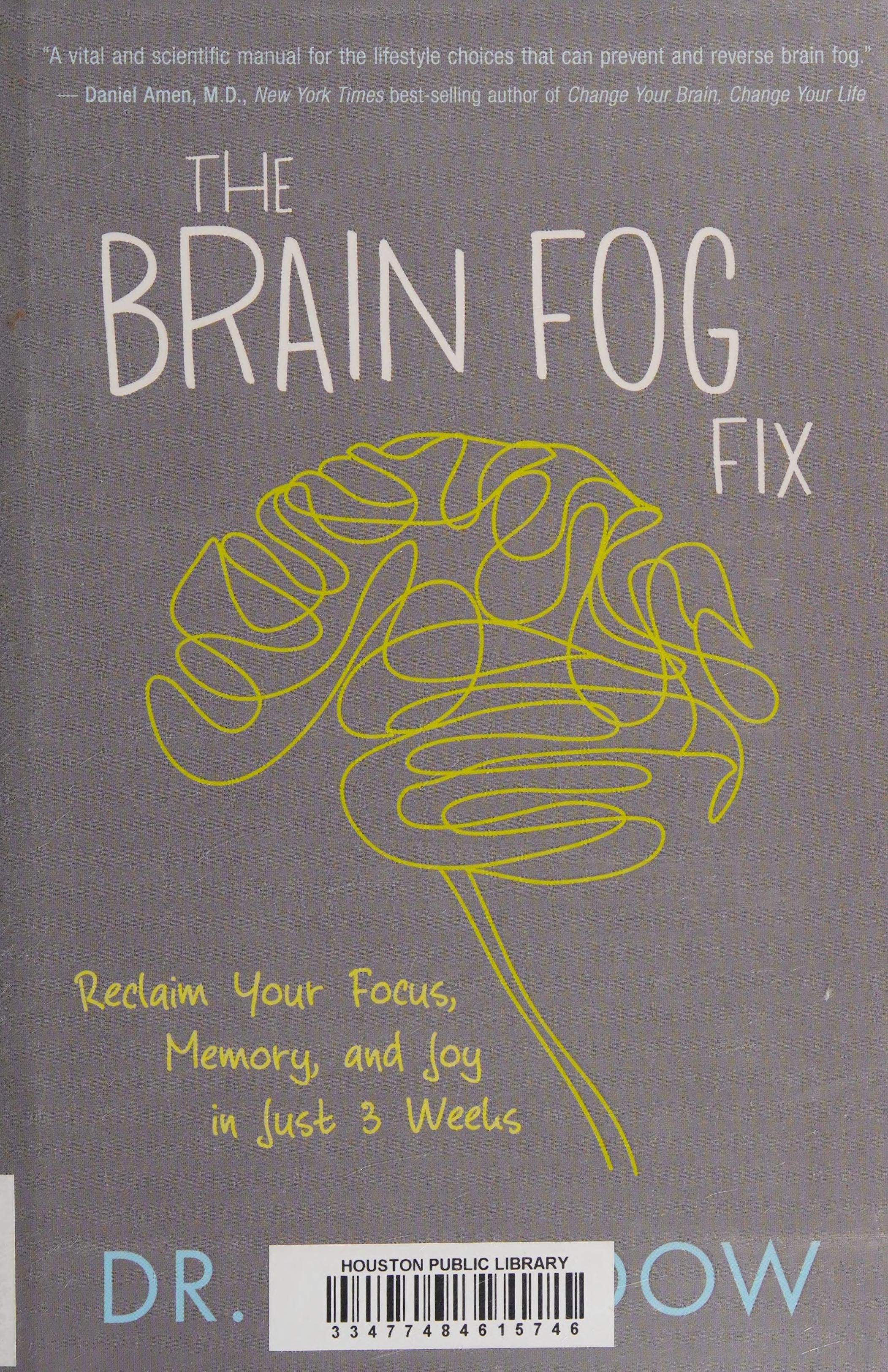 The brain fog fix cover