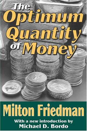 The optimum quantity of money cover