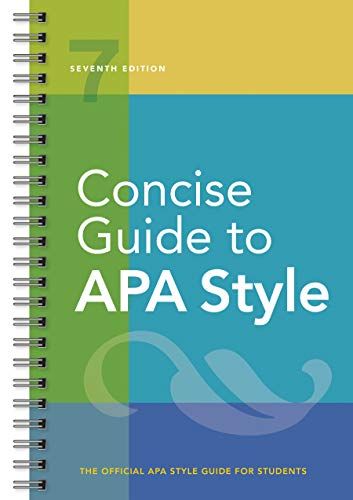 Concise Guide to APA Style cover