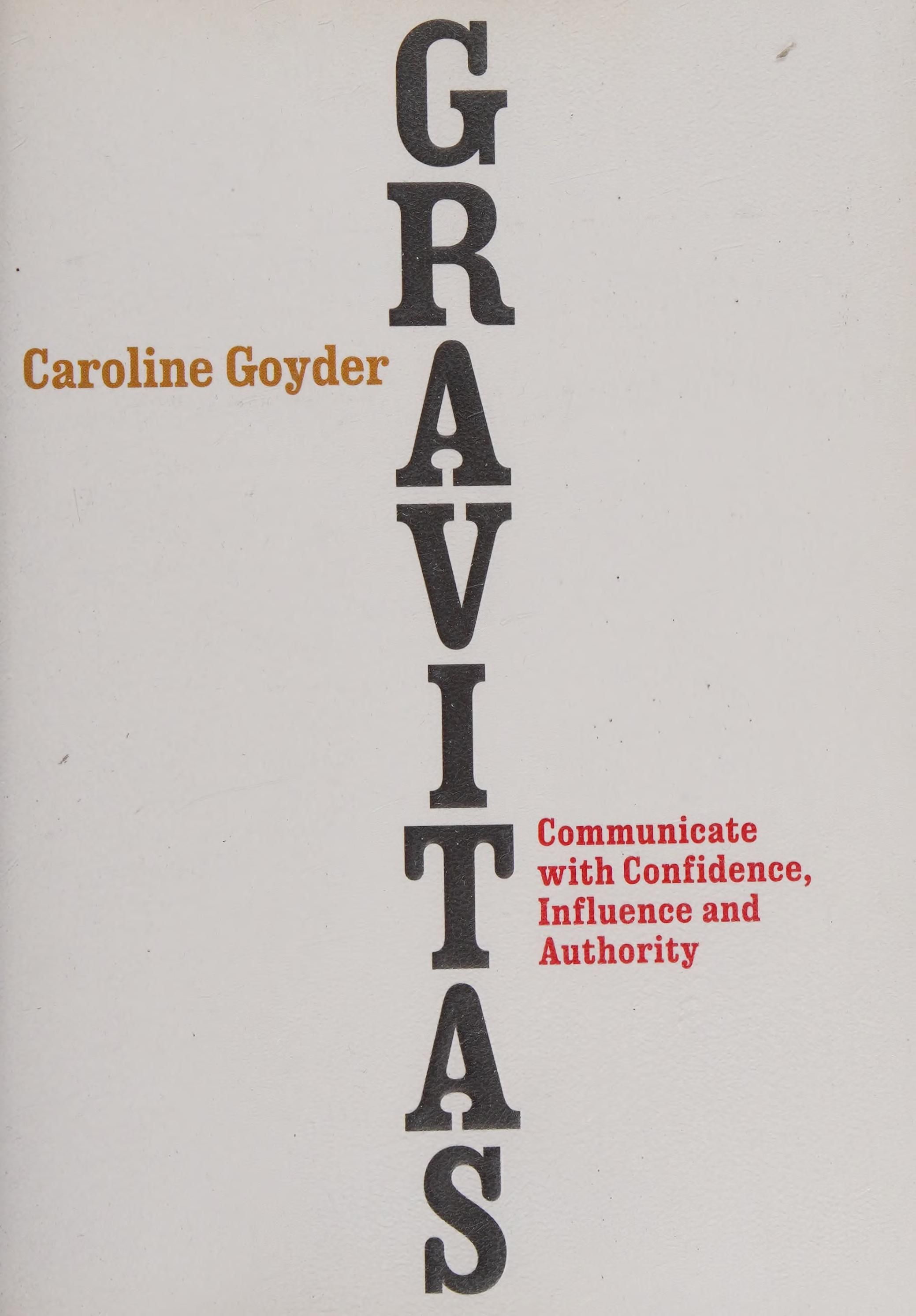 Gravitas cover