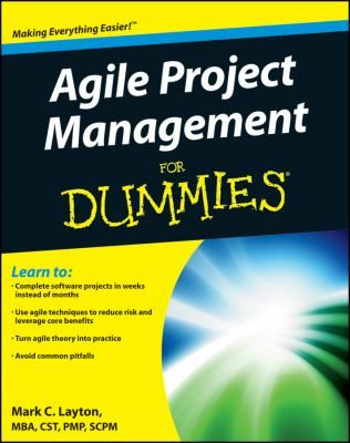 Agile Project Management For Dummies cover